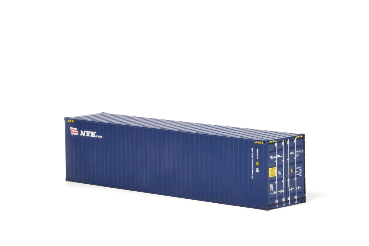 Kontener 40-stopowy NYK skala 1/50 WSI Models