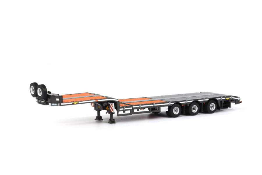 Naczepa semi lowloader Broshuis skala 1/50 WSI Models