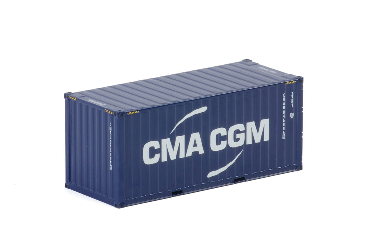 Kontener 20-stopowy CMA CGM skala 1/50 WSI