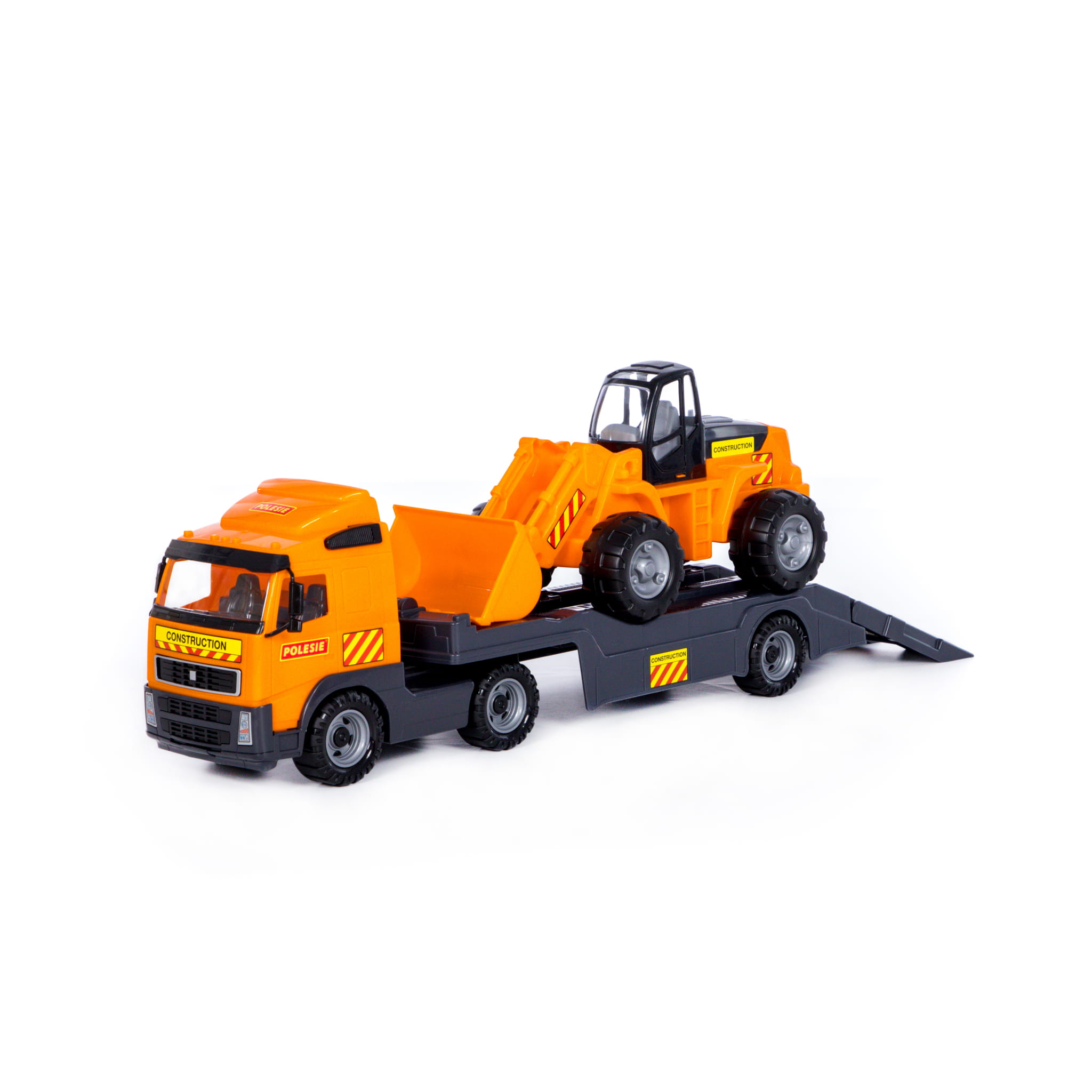Ciężarówka z ładowarką 75 cm w siatce