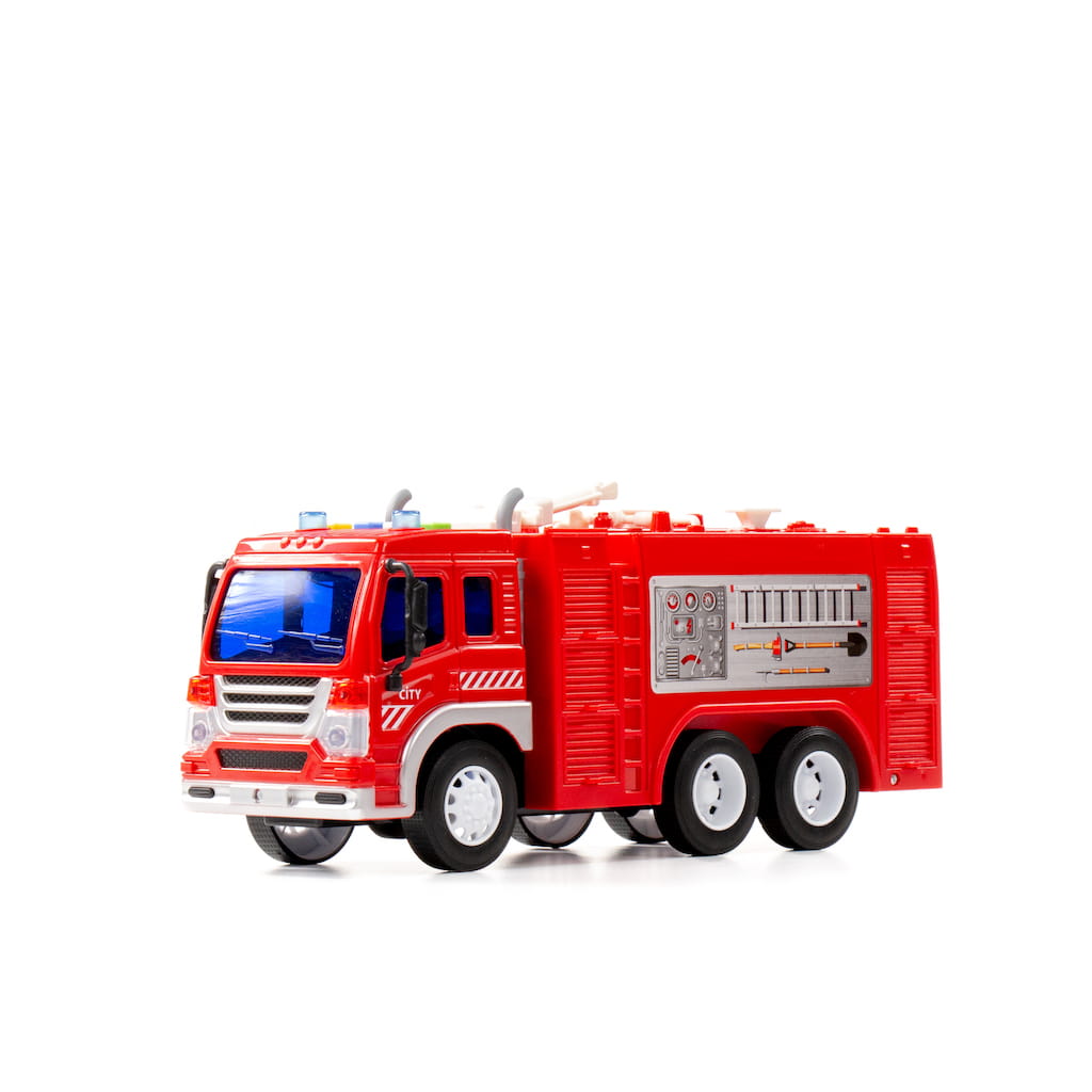 Ciężarówka straż pożarna, długość 32 cm