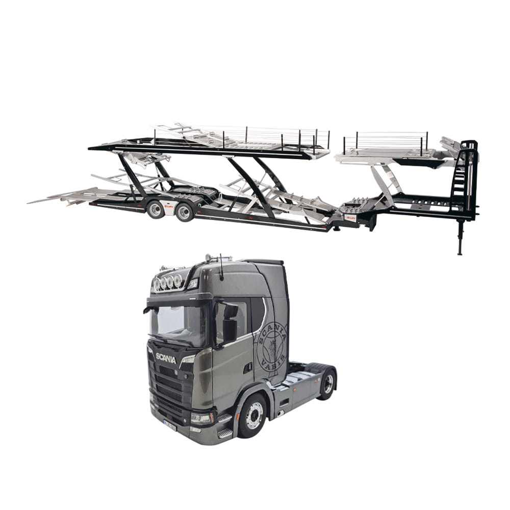 SCANIA LOHR Autotransporter skala 1/18