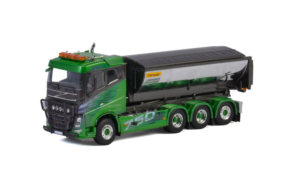 Volvo FH4 8x4 hakowiec Hakarps Schakt & Transport 1/50 WSI