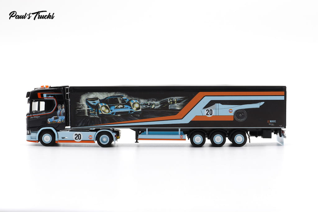 Scania Le Mans Repiński Transport skala 1/87 Herpa Paul's Trucks